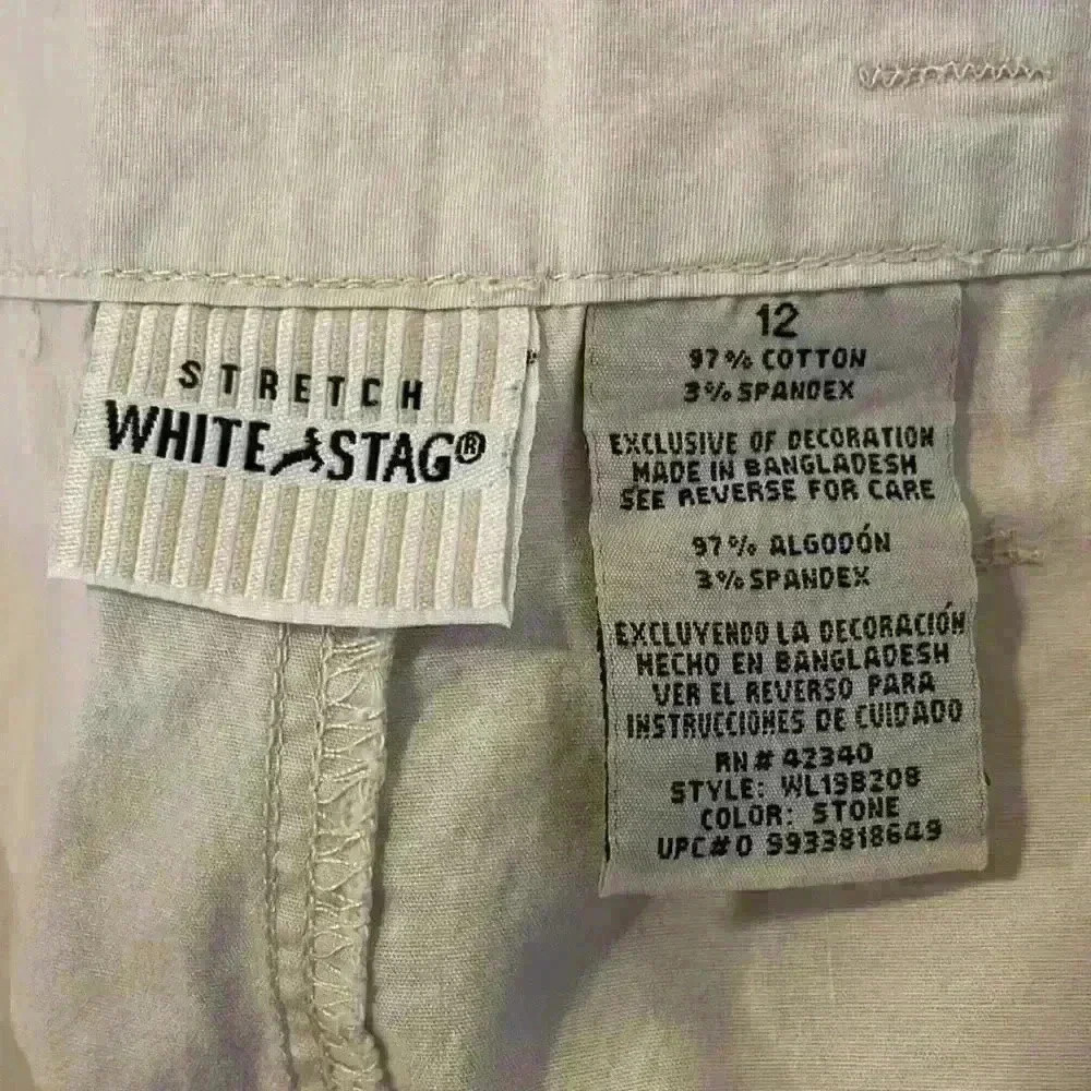Women’s White Stag Capris - Picture 6 of 11